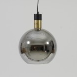 Lampa wisząca Julius - szkło dymione, E27 | Lucide