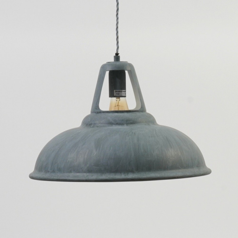 Lampa Wisząca Industrialna Markit | Szara | Lucide
