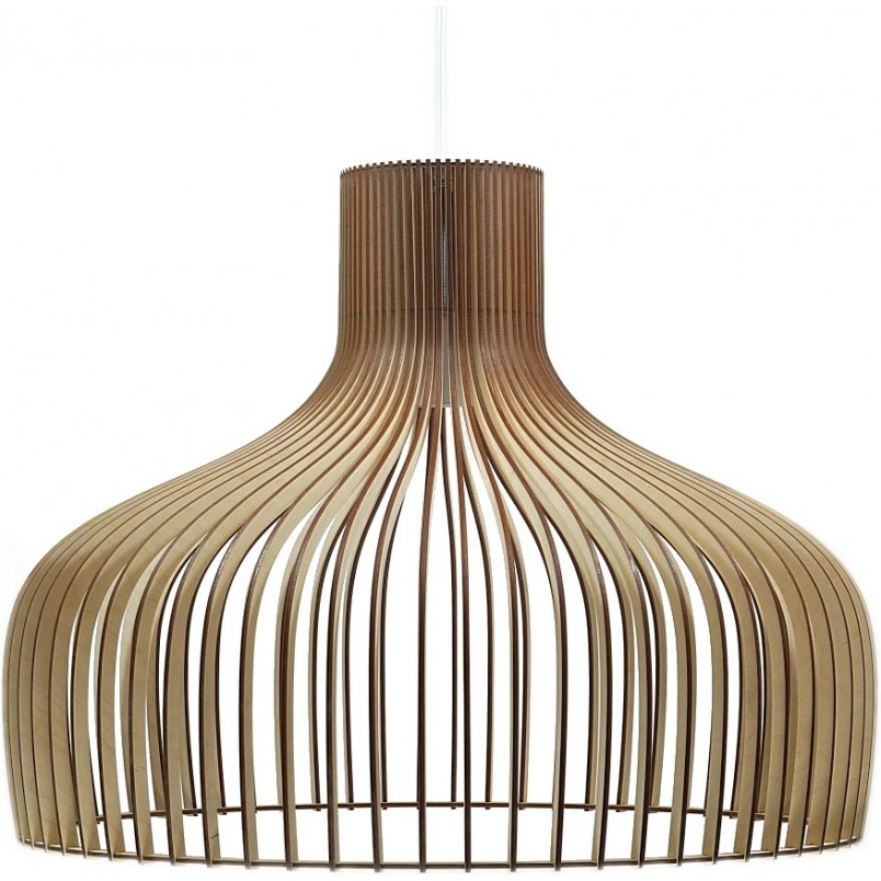 Lampa wisząca Goblet 55cm | Sklejka, Skandynawski Styl | PlyStudio