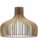 Lampa wisząca Goblet 55cm | Sklejka, Skandynawski Styl | PlyStudio