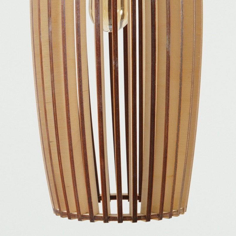 Lampa wisząca drewniana Scone 10cm - PlyStudio | Skandynawski design