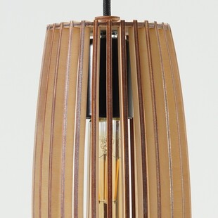 Lampa wisząca drewniana Scone 10cm - PlyStudio | Skandynawski design