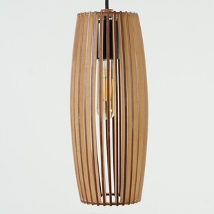 Lampa wisząca drewniana Scone 10cm - PlyStudio | Skandynawski design