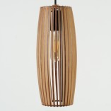 Lampa wisząca drewniana Scone 10cm - PlyStudio | Skandynawski design