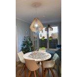 Lampa wisząca geometryczna Diamond | PlyStudio - Sklejka