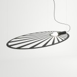 Lampa wisząca Lehdet czarna loft | Thoro - 110cm