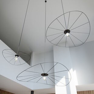 Lampa wisząca Eskola czarna - Thoro | Design i Loft