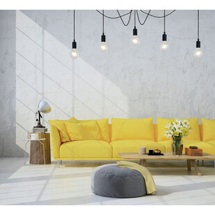 Lampa wisząca Fix Multiple V czarna | Lucide - Loftowa