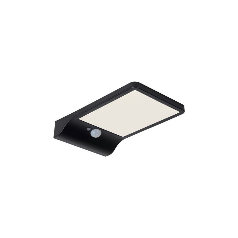 Kinkiet solarny Basic LED czarny Lucide - Oświetlenie ogrodowe