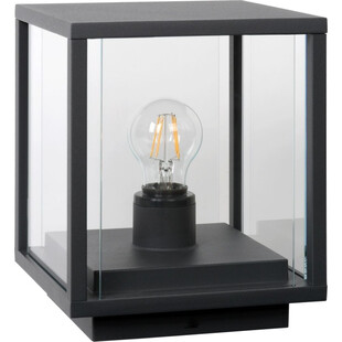 Lampa Ogrodowa Claire Czarna Lucide | Eleganckie Oświetlenie