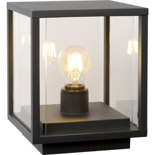 Lampa Ogrodowa Claire Czarna Lucide | Eleganckie Oświetlenie