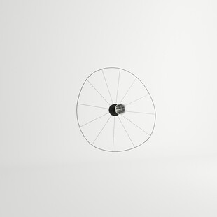 Kinkiet Eskola czarny Thoro | Designerski kinkiet 70cm