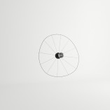 Kinkiet Eskola czarny Thoro | Designerski kinkiet 70cm