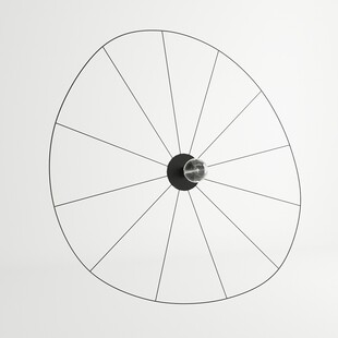 Kinkiet Eskola czarny 140cm | Designerskie oświetlenie Thoro