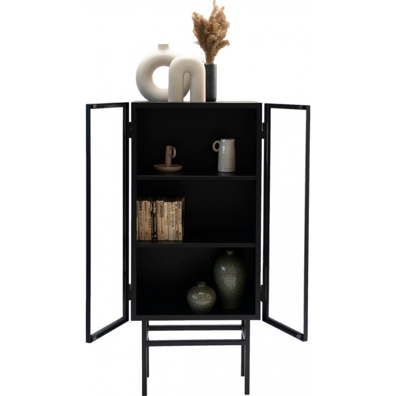 Regał stojący zamykany Object033 65cm czarny - NG Design