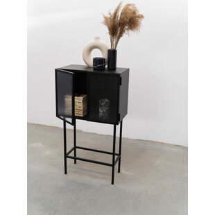 Regał stojący zamykany Object022 66cm czarny | NG Design
