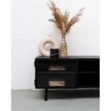 Komoda Industrialna 160cm Czarna | NG Design - Kup Teraz!