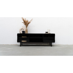 Komoda Industrialna 160cm Czarna | NG Design - Kup Teraz!