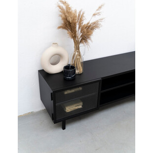 Komoda Industrialna 160cm Czarna | NG Design - Object024
