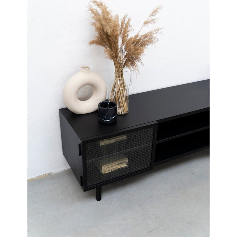 Komoda Industrialna 160cm Czarna | NG Design - Object024