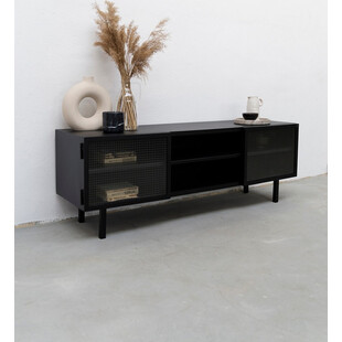 Komoda Industrialna 160cm Czarna | NG Design - Object024