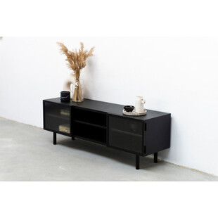 Komoda Industrialna 160cm Czarna | NG Design - Object024