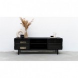 Komoda Industrialna 160cm Czarna | NG Design - Object024