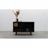 Komoda industrialna 115cm czarna - NG Design Object027 | Kup teraz!