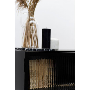 Komoda industrialna 115cm czarna - NG Design Object027 | Kup teraz!