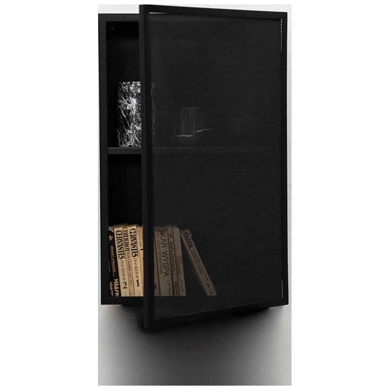 Półka metalowa zamykana Object030 50cm czarna | NG Design