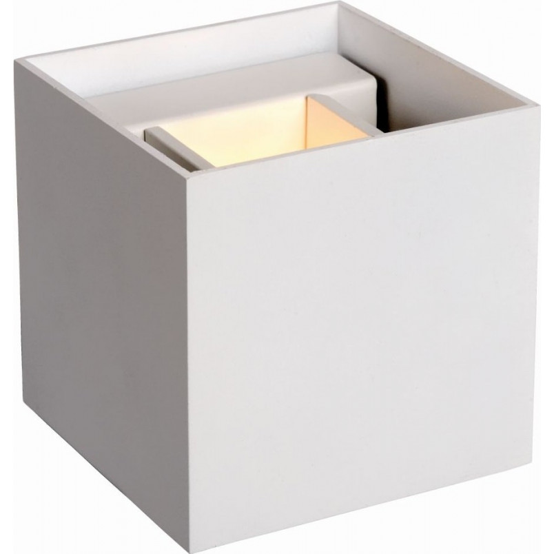 Kinkiet łazienkowy Axi Square LED biały | Lucide