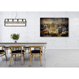 Lampa Wisząca Fabian IV Czarna - Loftowa Klatka | Lucide
