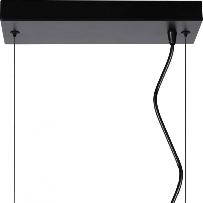 Lampa Wisząca Fabian IV Czarna - Loftowa Klatka | Lucide