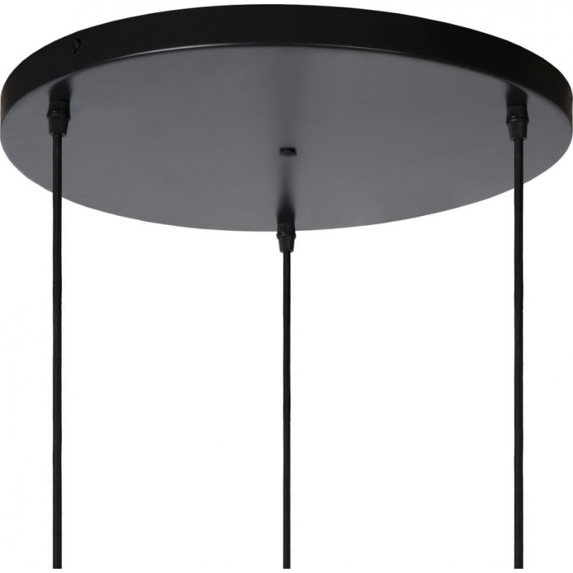 Lampa Wisząca Gosse | Biało-Mosiężna, 3xE27 | Lucide