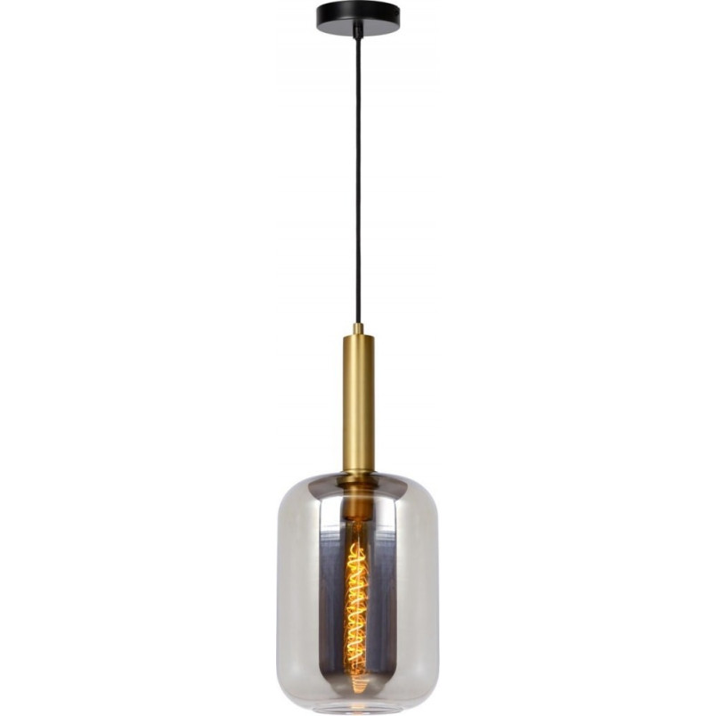 Lampa wisząca Joanet Lucide | Szkło dymione, E27 | Kup online