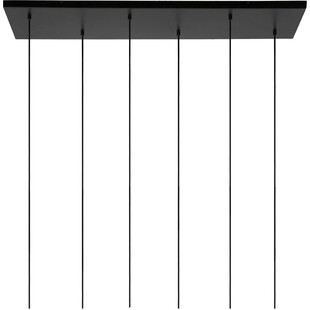 Lampa wisząca Joanet - 6 punktów, szkło dymione | Lucide
