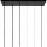Lampa wisząca Joanet - 6 punktów, szkło dymione | Lucide