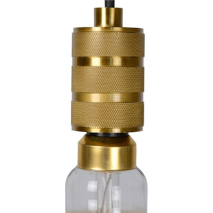Lampa wisząca mosiężna Jova Lucide - E27, styl retro