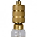 Lampa wisząca mosiężna Jova Lucide - E27, styl retro
