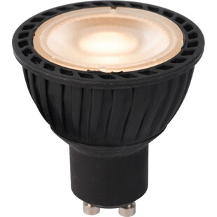 Żarówka LED GU10 5W Czarna - Ściemnialna Lucide | Sklep
