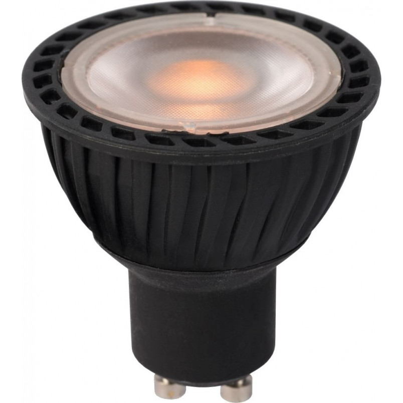 Żarówka LED GU10 5W Czarna - Ściemnialna Lucide | Sklep