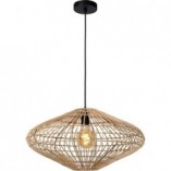 Lampa wisząca rattanowa boho Magali | Lucide - Odkryj naturalny styl