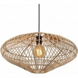 Lampa wisząca rattanowa boho Magali | Lucide - Odkryj naturalny styl