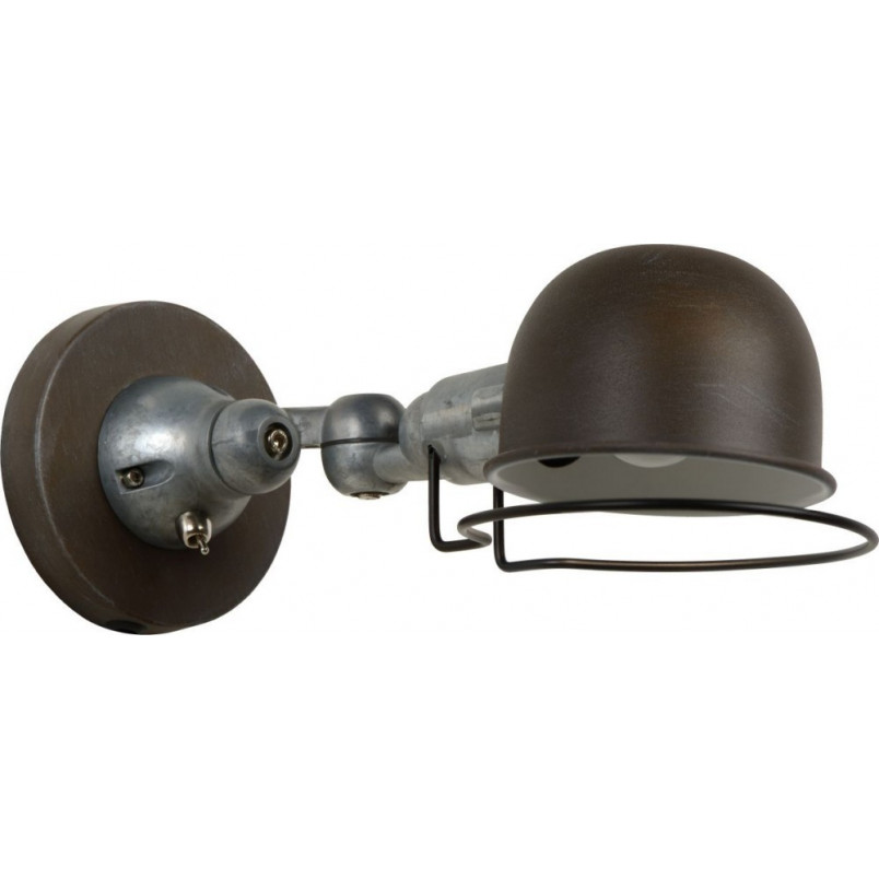 Kinkiet industrialny Lucide Honore | Loftowa lampa z metalu