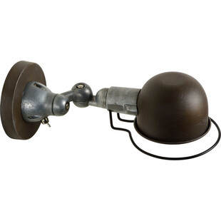 Kinkiet industrialny Lucide Honore | Loftowa lampa z metalu