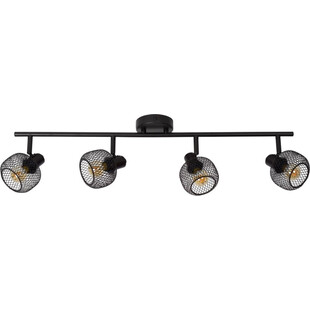 Reflektor sufitowy Maren IV czarny | Lucide - Loftowa lampa
