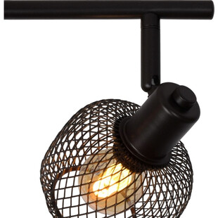 Reflektor sufitowy Maren IV czarny | Lucide - Loftowa lampa