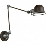 Kinkiet industrialny Lucide Honore | Loftowa lampa regulowana