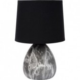 Lampa stołowa czarna Marmo | Lucide - Eleganckie oświetlenie