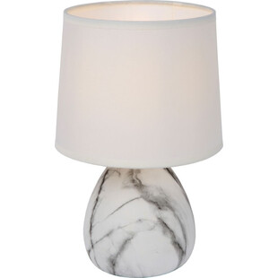 Lampa stołowa Marmo biała | Lucide - Elegancki Design